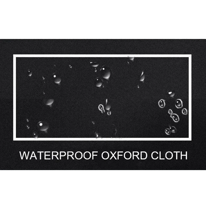 Amaznig anti-theft backpack waterproof Oxford cloth with water droplets on black fabric on Tampa Home & Garden Store