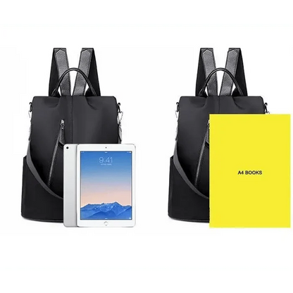 Amaznig anti-theft backpacks, black waterproof fabric, large capacity laptop bag by Stevvex on Tampa Home & Garden Store