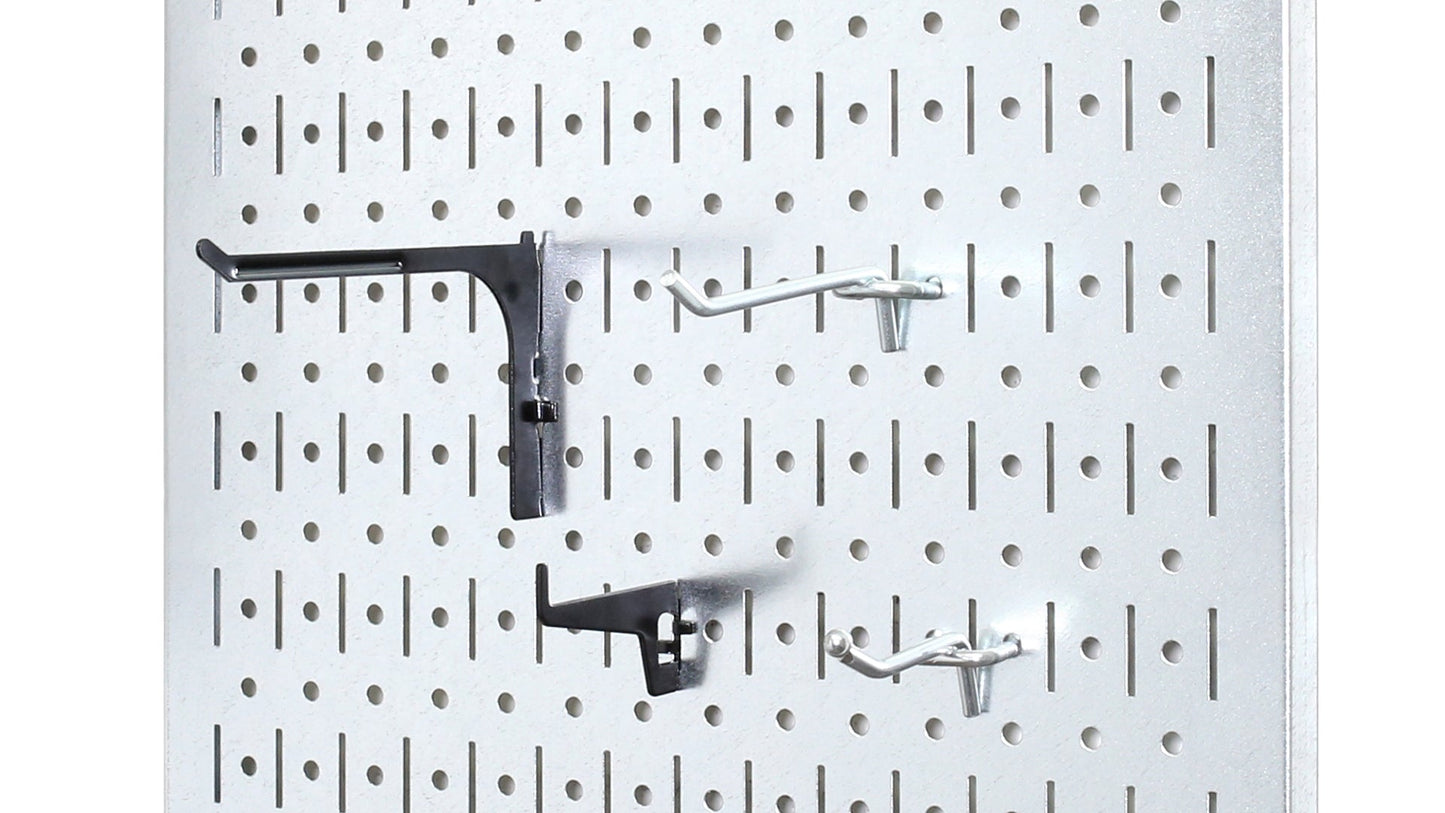 Metal Pegboard Tool Storage Wall Pack of Two