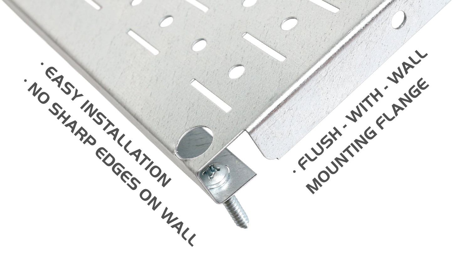 Metal Pegboard Tool Storage Wall Pack of Two