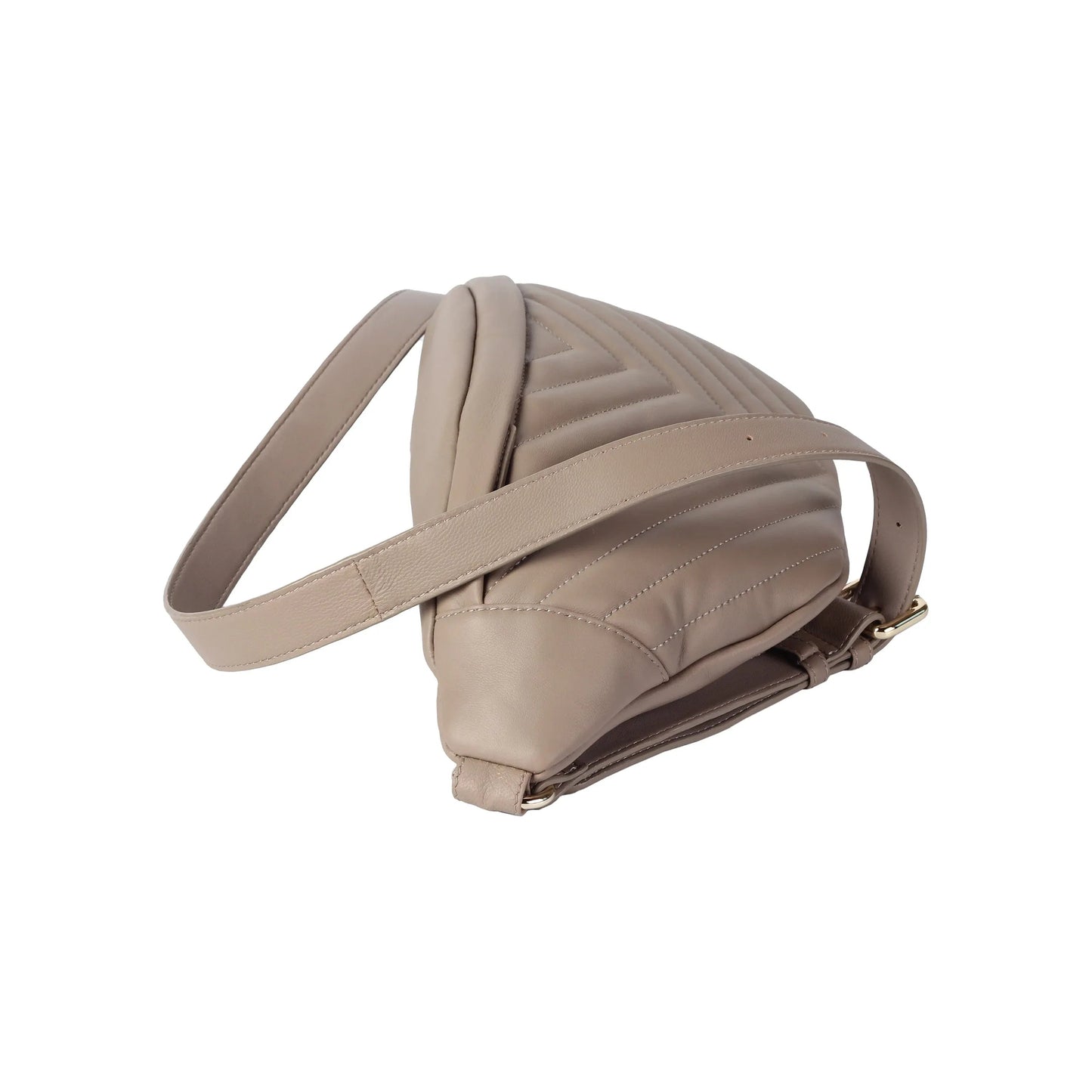 Soft Lambskin Embroidered Waist Bag – Leather Belt Bag for Women