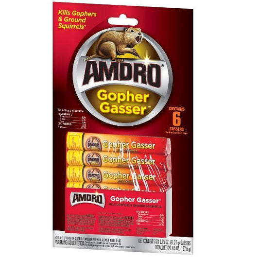 Amdro Gopher Gasser (paquete de 6)