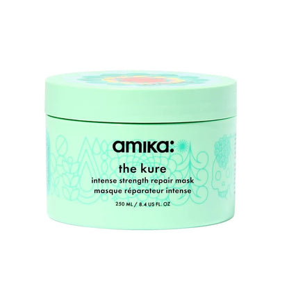 Amika The Kure Intense Bond Repair Mask hair mask mint green tub 250 ml on Tampa Home & Garden Store