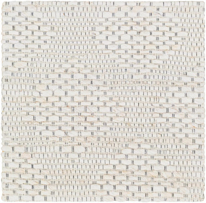 Angaston Beige Hand-Woven Jute Rug by Boutique Rugs, natural woven texture with grid pattern, clearance on Tampa Home & Garden Store