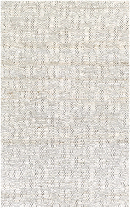 Angaston beige hand-woven jute rug by Boutique Rugs, clearance, textured geometric weave on Tampa Home & Garden Store