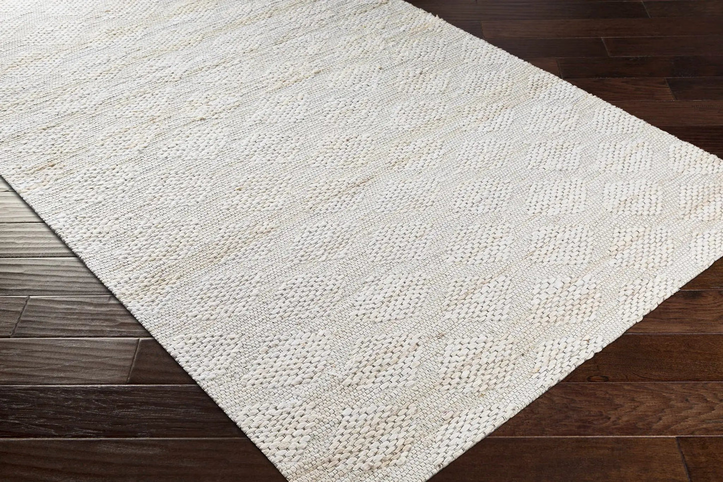 Angaston beige hand-woven jute rug by Boutique Rugs, natural textured weave on Tampa Home & Garden Store