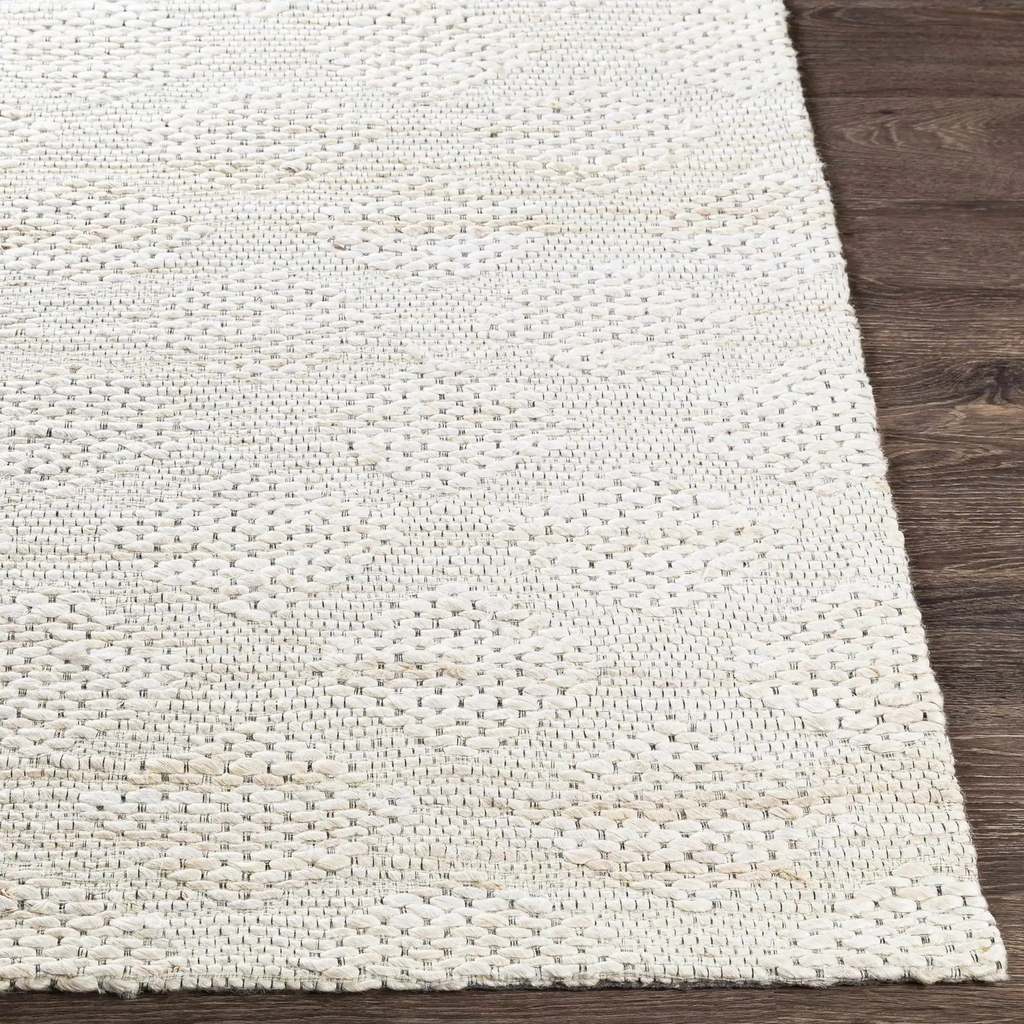 Angaston beige hand-woven jute rug, natural fiber texture, clearance on Tampa Home & Garden Store