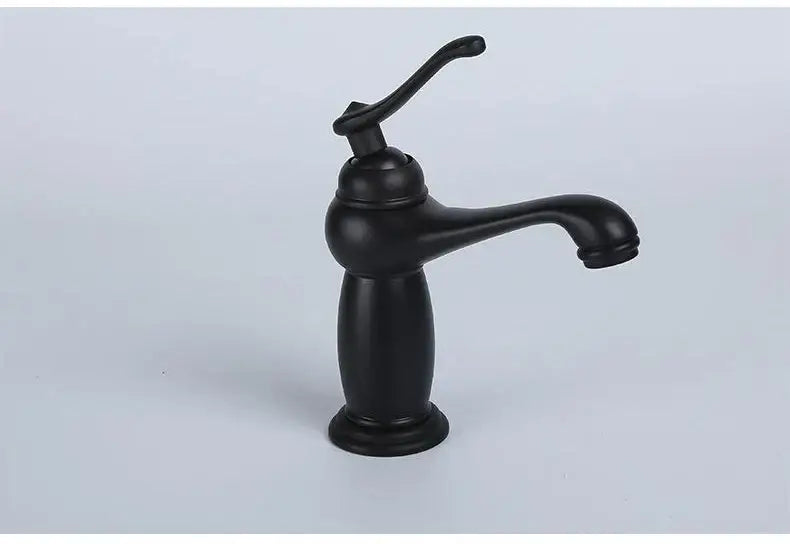 Bronze ceramic-handle bathroom sink faucet by Decorbites on Tampa Home & Garden Store