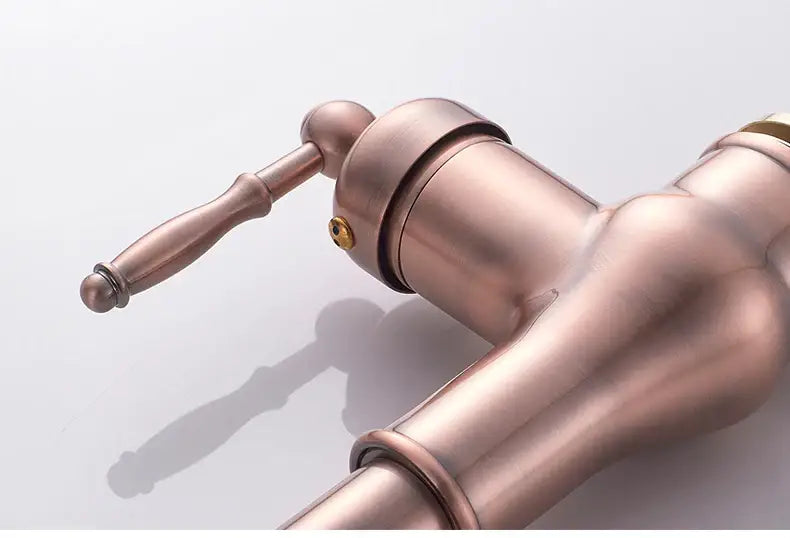 The Antique Bronze Pull-Down Kitchen Faucet