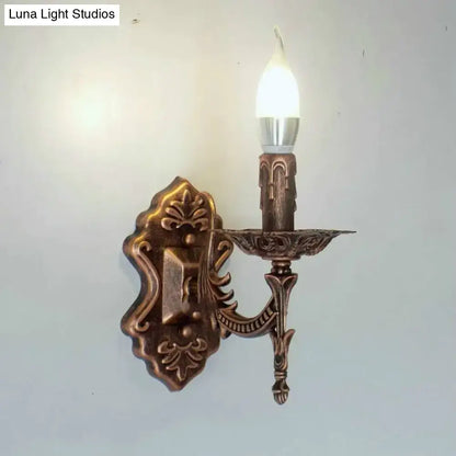 Stylish Gold Retro Wall Sconce and Home Lighting