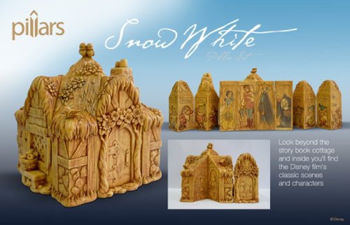 Snow White 9-Piece Pillar Set - Tampa Home & Garden Store