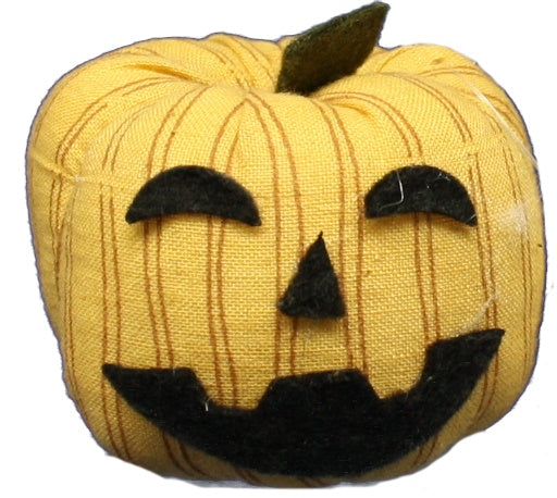 Citrouille Jack-O-Lantern en peluche - Rayures