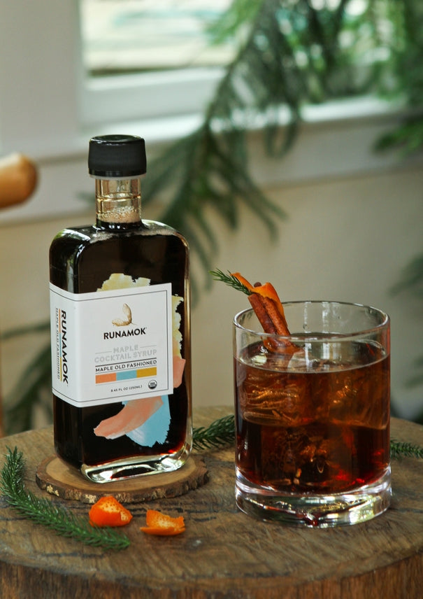 Jarabe de arce para cóctel Old Fashioned 250 ml