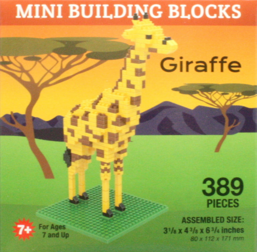 Mini bloques de construcción - Jirafa