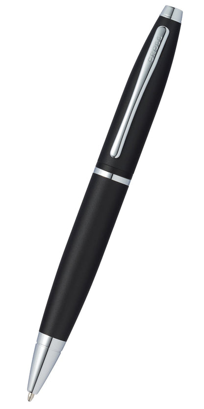 Calais Matte Black ballpoint pen with silver-tone clip by A.T. Cross on Tampa Home & Garden Store