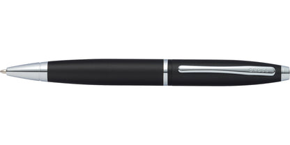 Calais matte black ballpoint pen by Cross with silver trims and clip on Tampa Home & Garden Store