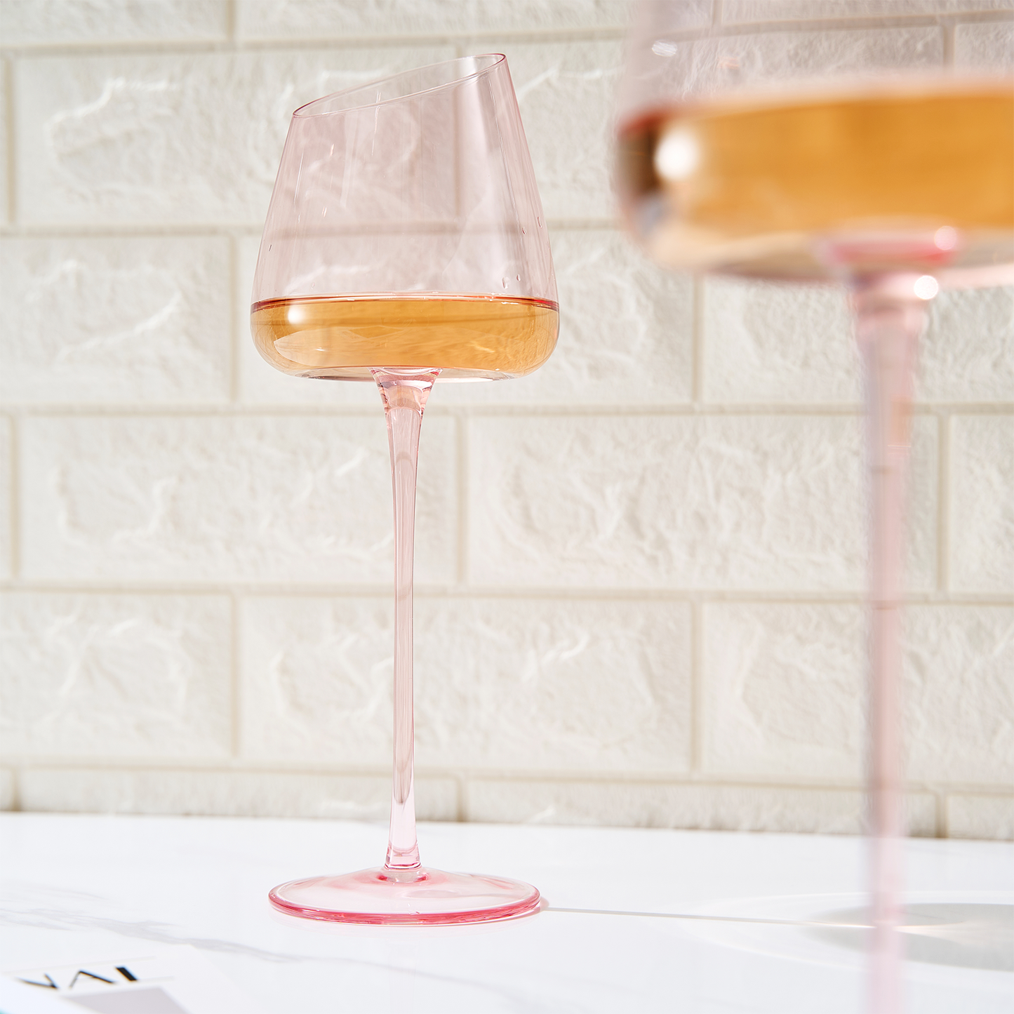 Colosseum Stemmed Wine Glasses Set of Two