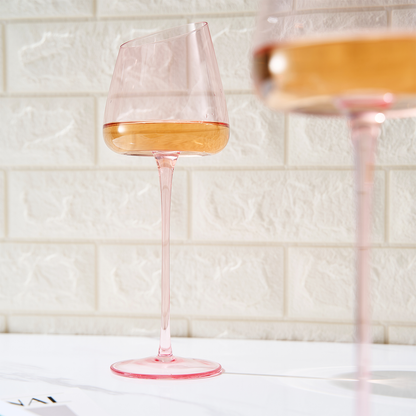 Colosseum Stemmed Wine Glasses Set of Two