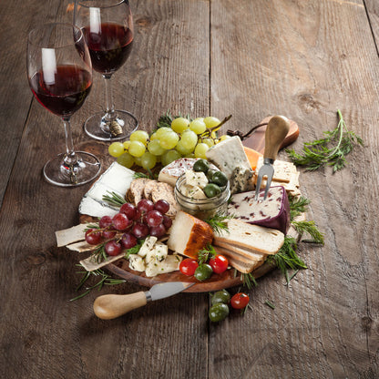 Gourmet Cheese Knife Set and Four Wood Handles