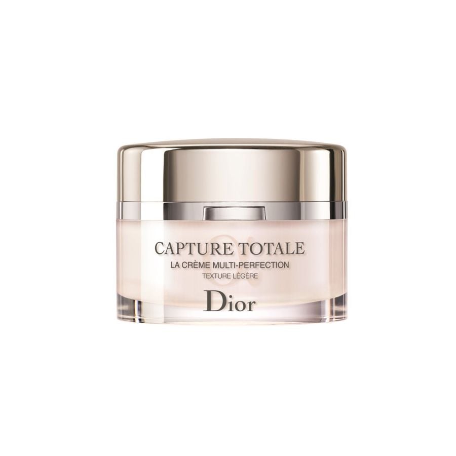 Dior Capture Totale Light Creme moisturizer 60ml in gold-lid glass jar with pale pink cream on Tampa Home & Garden Store
