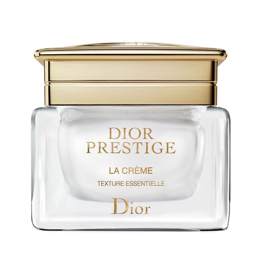 Dior Prestige La Crème Texture Essentielle revitalizing cream jar with gold cap 50ml on Tampa Home & Garden Store