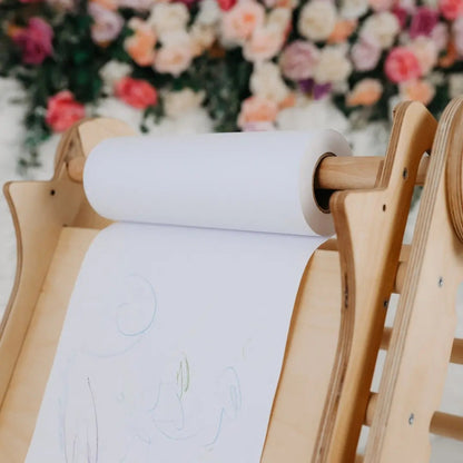 Art Addition to the Triangle Ladder Goodevas paper roll for kids drawing on Tampa Home & Garden Store