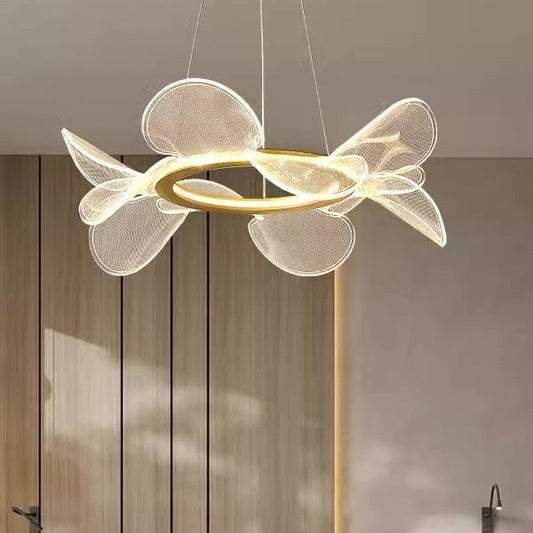 Art Chandelier Italian Minimalistic Bedroom Chandelier Acrylic - Tampa Home & Garden Store