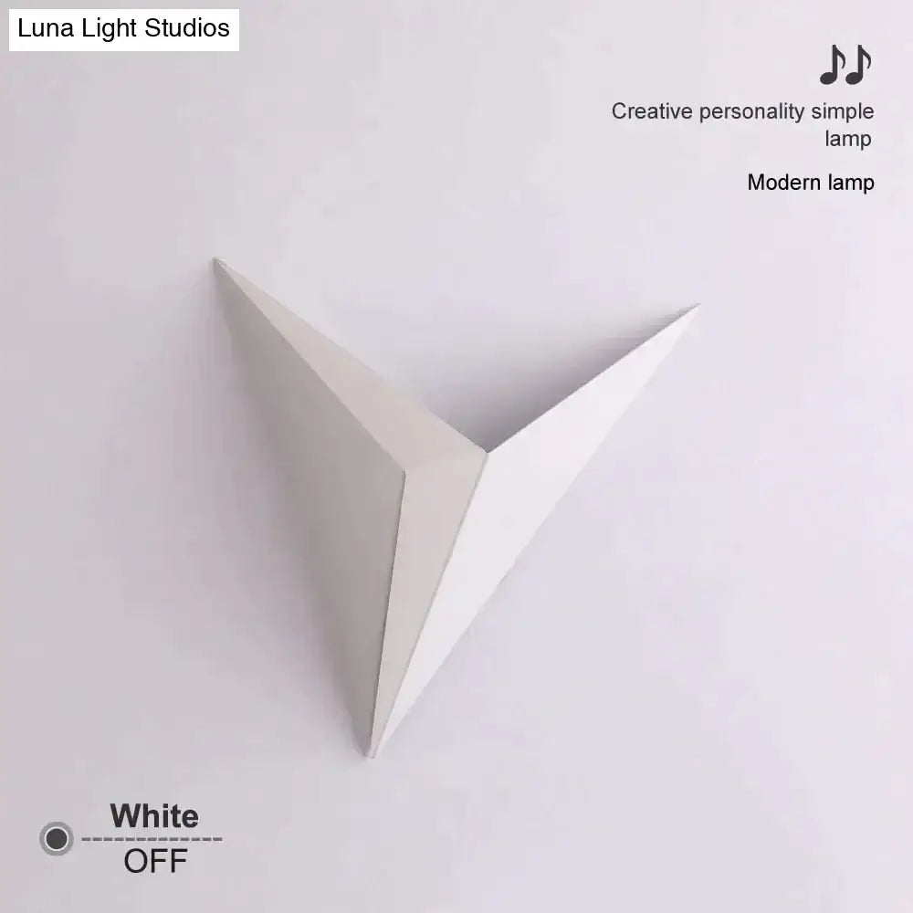 Gold Diamond Wall Light wall sconce by Decorbites, contemporary geometric form on Tampa Home & Garden Store