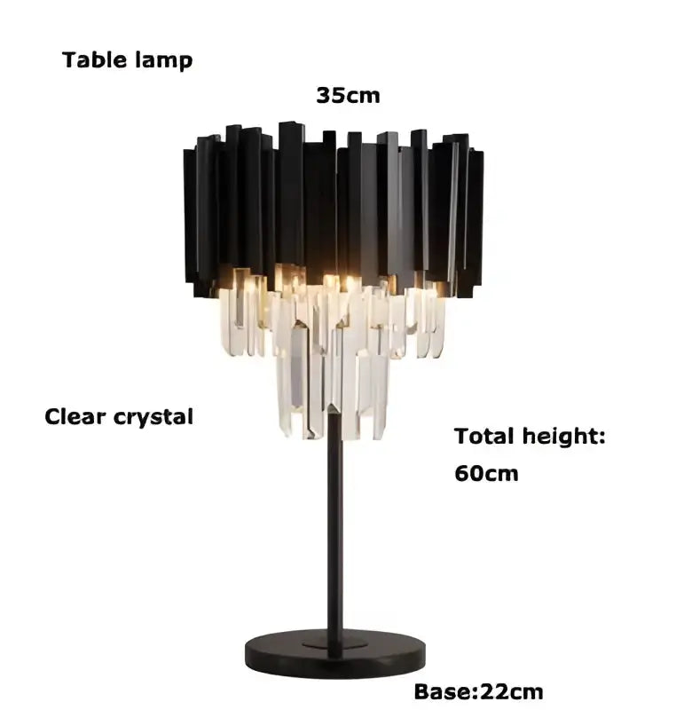 Art Deco Golden Crystal Marble Led Floor Lamp