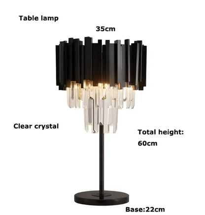 Art Deco Golden Crystal Marble Led Floor Lamp