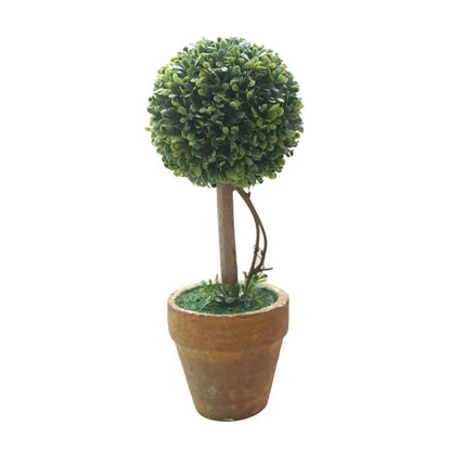 Artificial Heart Star Round Potted Bonsai Ornament