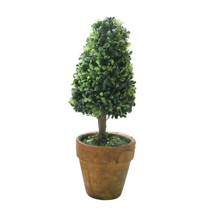 Artificial Heart Star Round Potted Bonsai Ornament