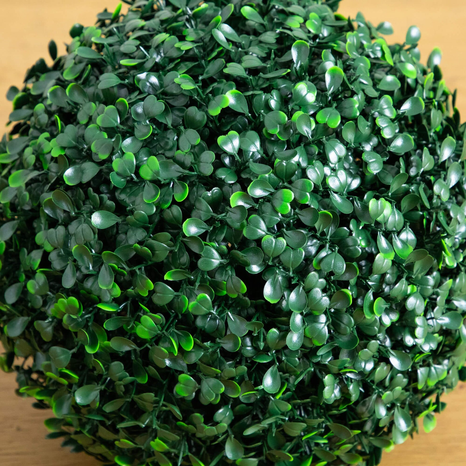 8in UV resistant artificial boxwood ball set of 4 by Nearly Natural for indoor outdoor use on Tampa Home & Garden Store