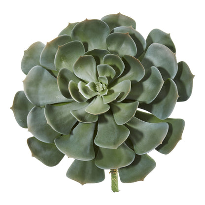 13in Giant Echeveria Succulent Pick artificial plant with green rosette leaves on Tampa Home & Garden Store