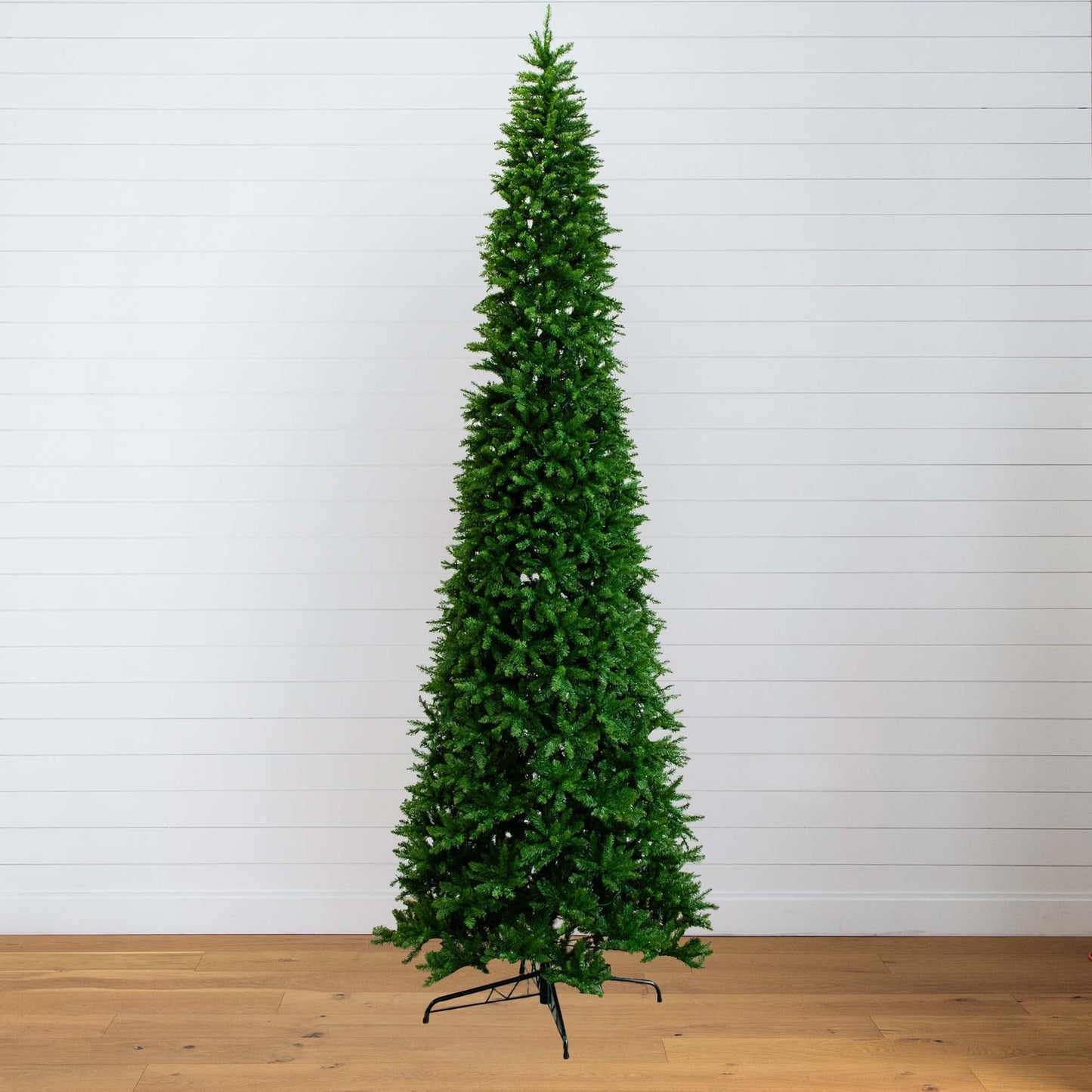 Artificial Slim Christmas Tree with Led Lights