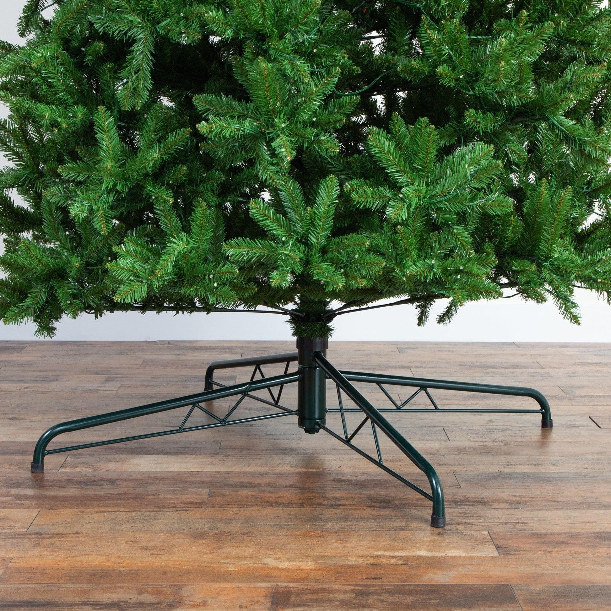 15’ Slim Green Mountain Pine Christmas Tree by Nearly Natural with 1900 White LED Lights on Tampa Home & Garden Store