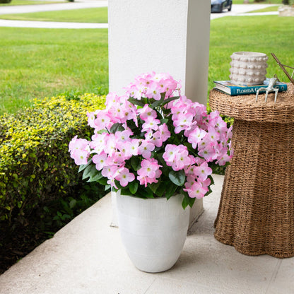 19 Inch Artificial Hydrangea Bush Set of 3
