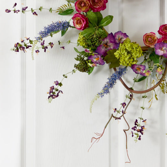20” Veranda Garden Wreath - Tampa Home & Garden Store