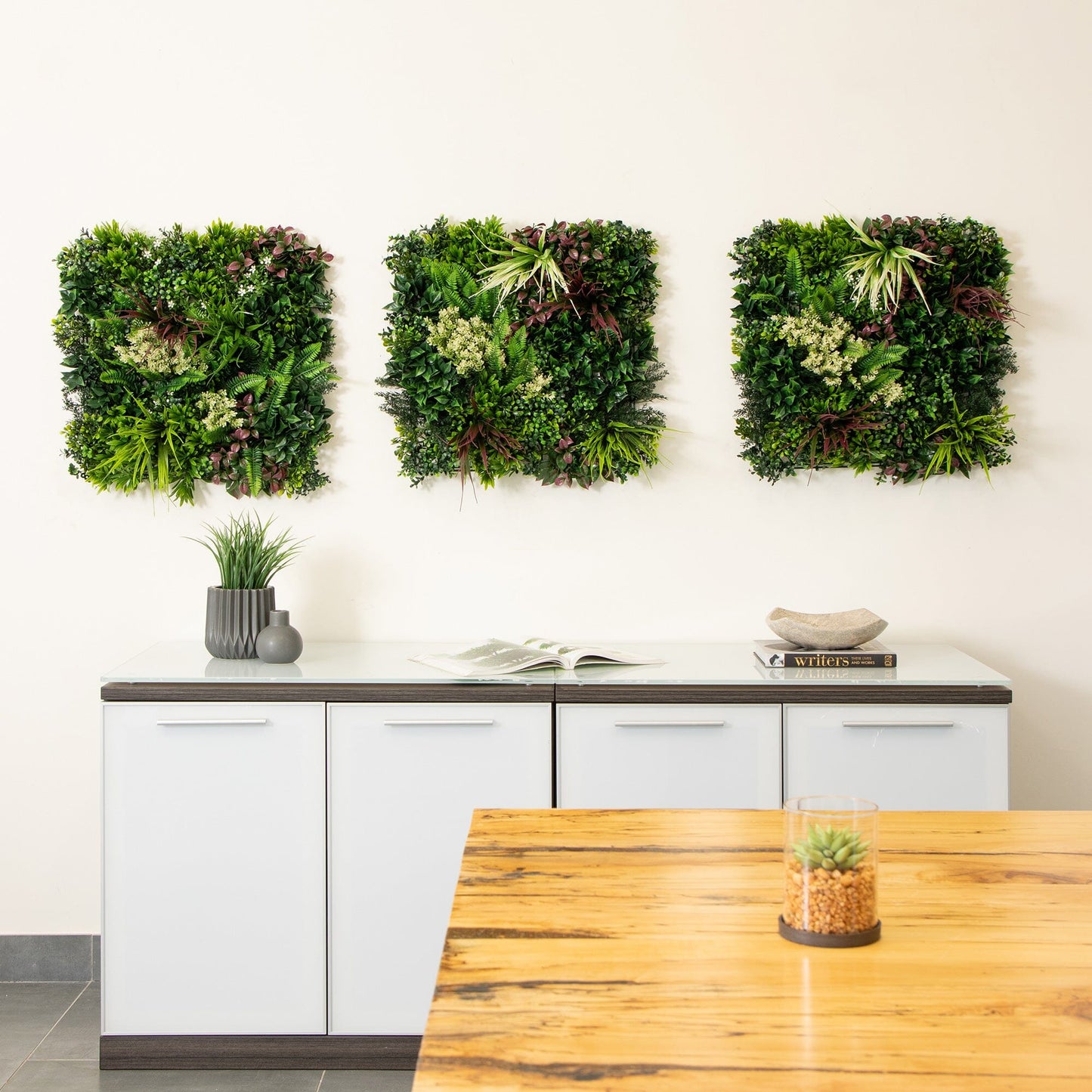 Set of 3 Uv Resistant Corfu Island Wall Panels