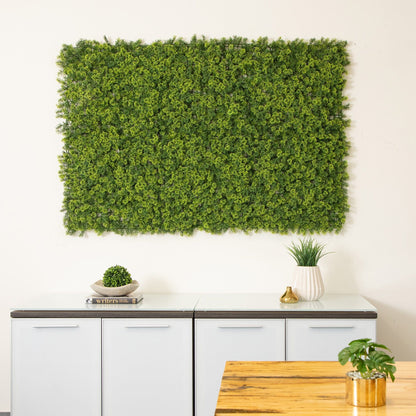 Artificial Green Meadow Wall and Privacy Screen