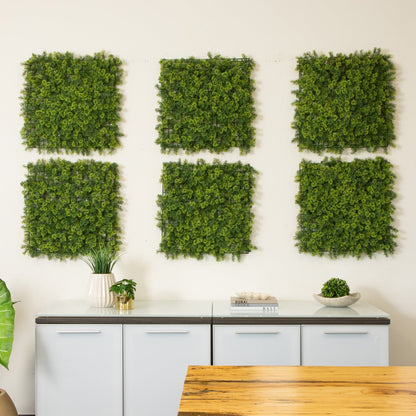 Artificial Green Meadow Wall and Privacy Screen