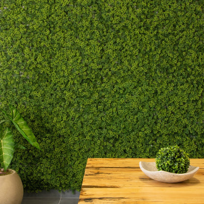 Artificial Green Meadow Wall and Privacy Screen