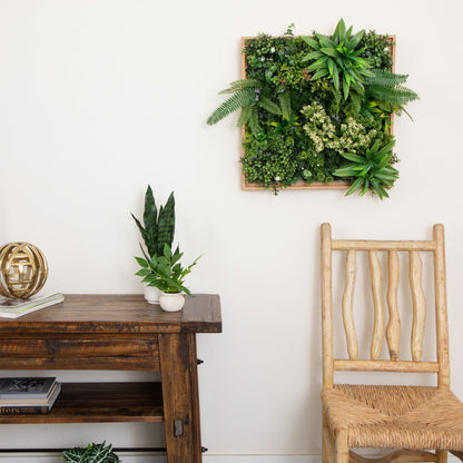 Light Wood and Queensland Rainforest Wall Panel