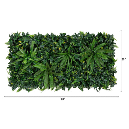 20 X 40 Uv Resistant and Artificial Living Panel