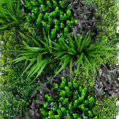 UV Resistant Borneo Jungle Living Wall Panel