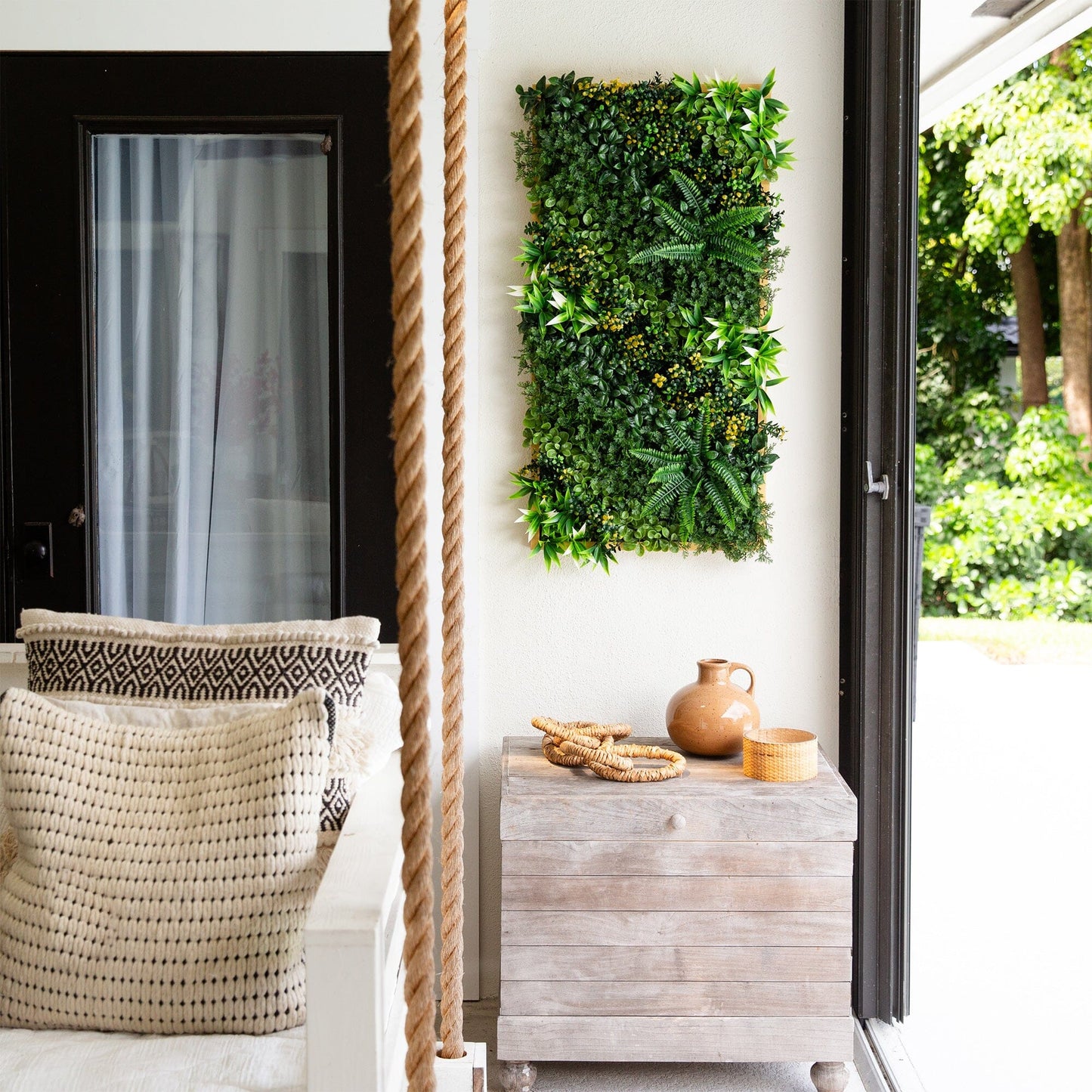 the Hawaiian Islands Artificial Living Wall Panel