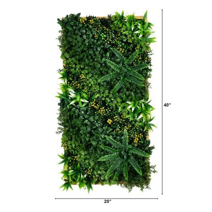 the Hawaiian Islands Artificial Living Wall Panel