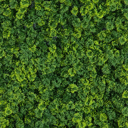 the Artificial Green Meadow Wall Panel in Black