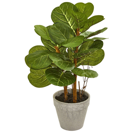 22” Fiddle Leaf Artificial Plant - Tampa Home & Garden Store