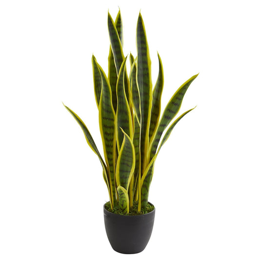 Planta artificial Sansevieria de 26"